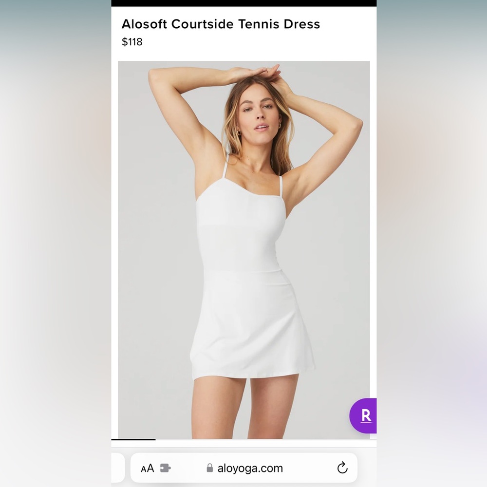Alosoft Courtside Tennis Dress